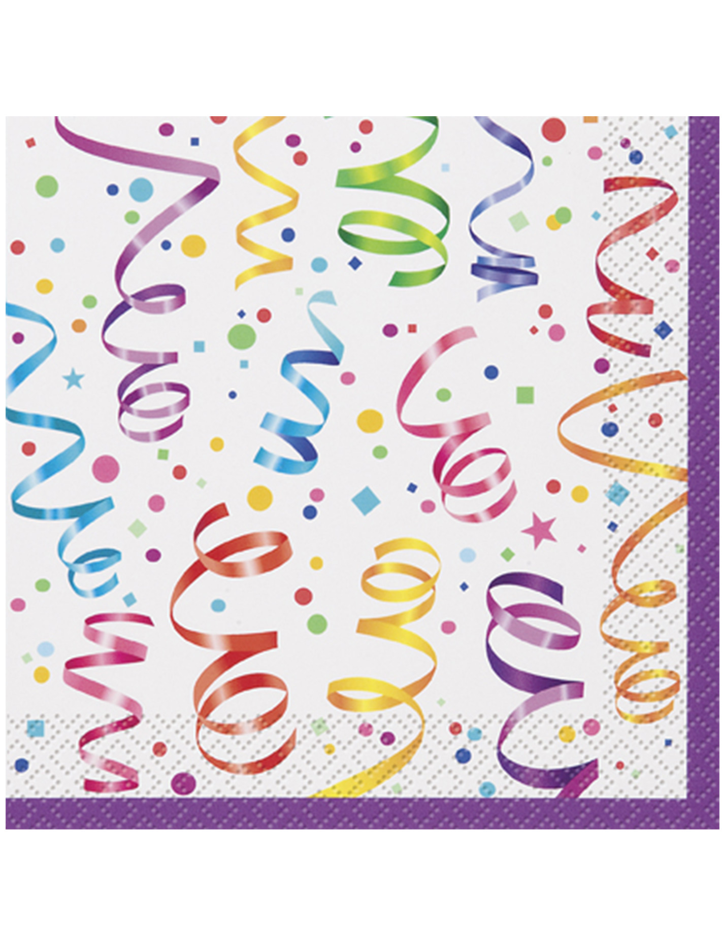 16 Serviettes en papier Célébration 33 x 33 cm