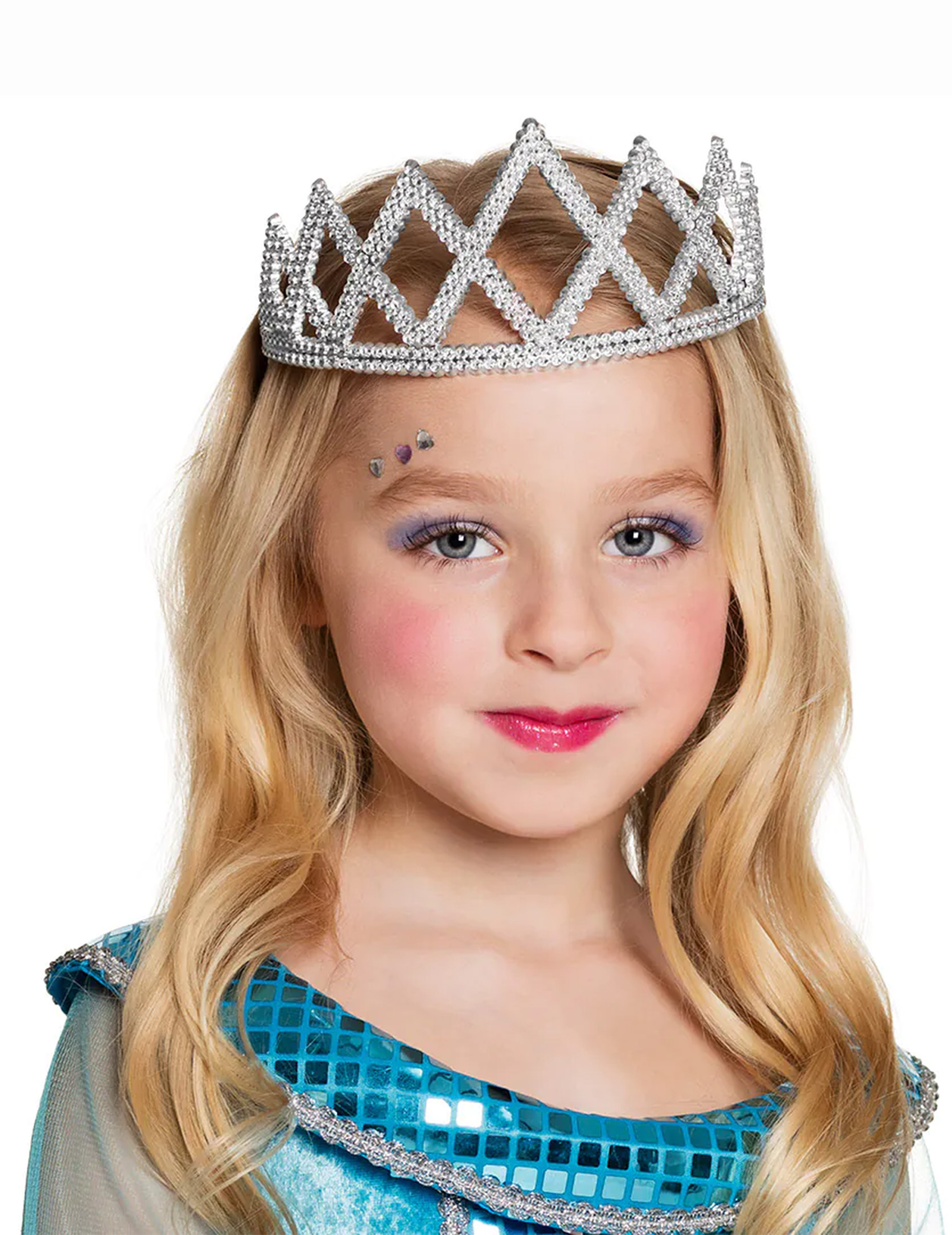 Diadème à strass princesse enfant