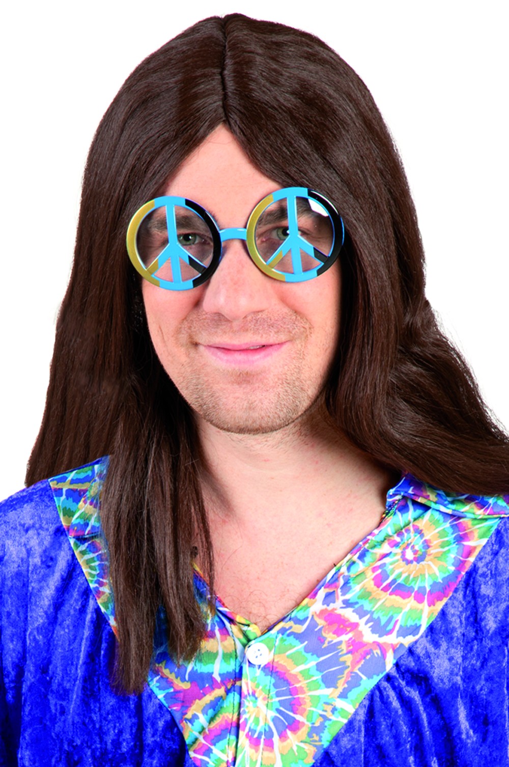 Lunettes hippie adulte