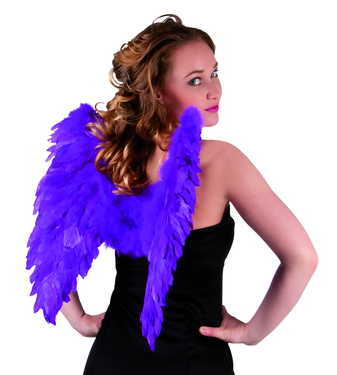 Ailes violettes 50 x 50 cm adulte