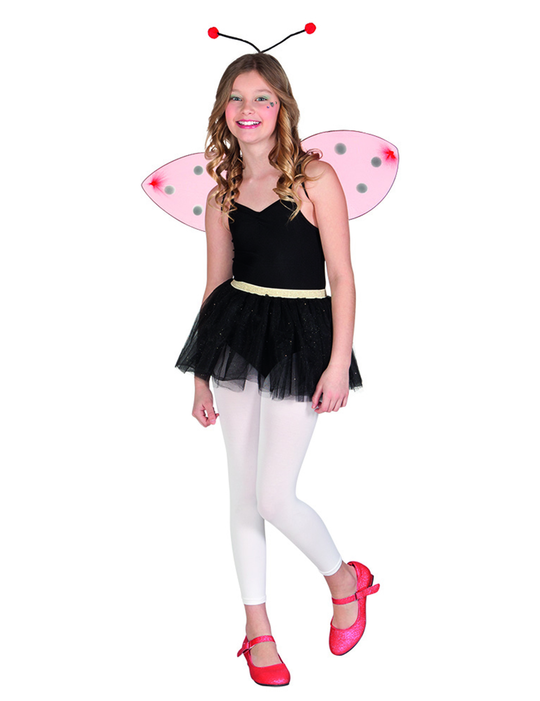 Kit ailes et serre-tête coccinelle enfant