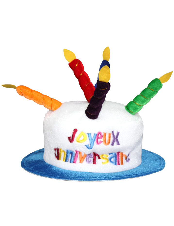 Chapeau Joyeux Anniversaire adulte