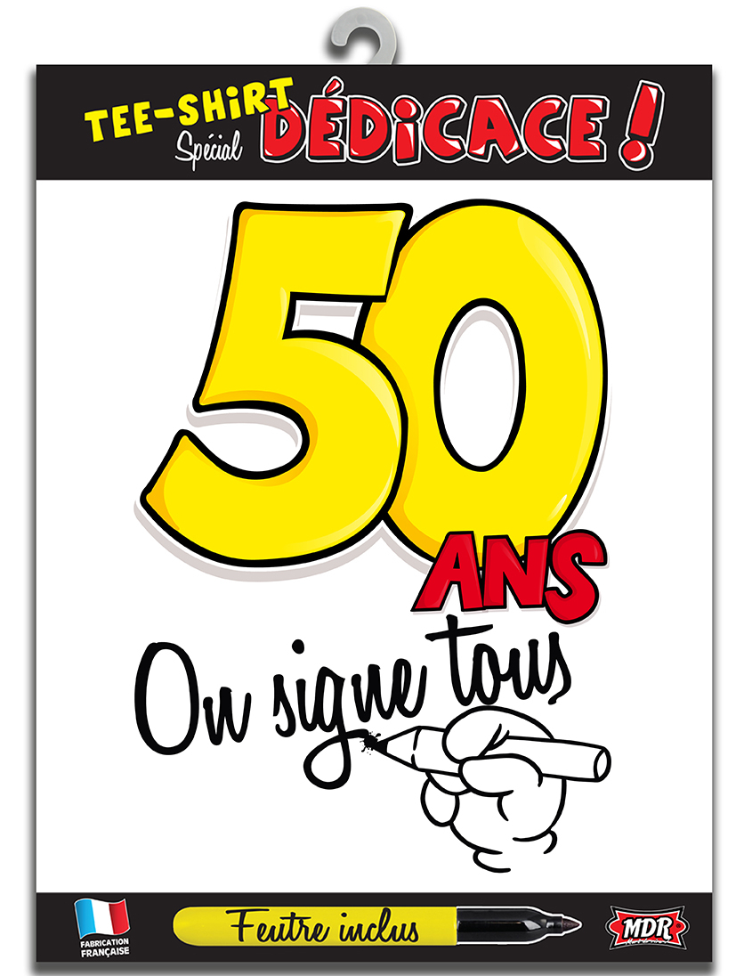 T-shirt Age 50 ans
