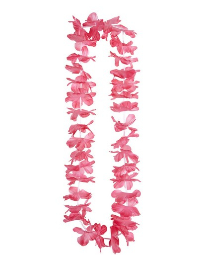 Collier Hawaï rose