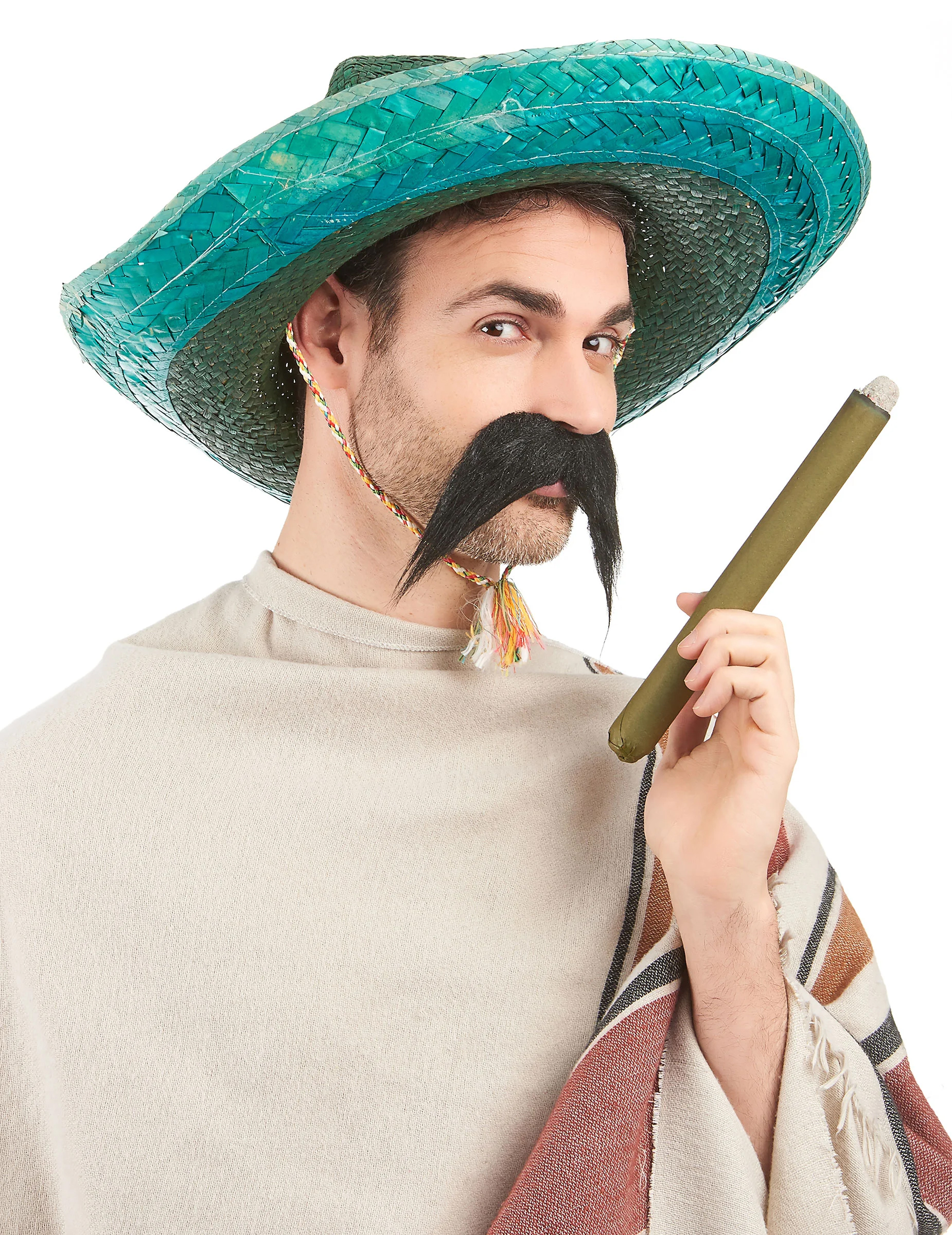 Sombrero mexicain vert adulte