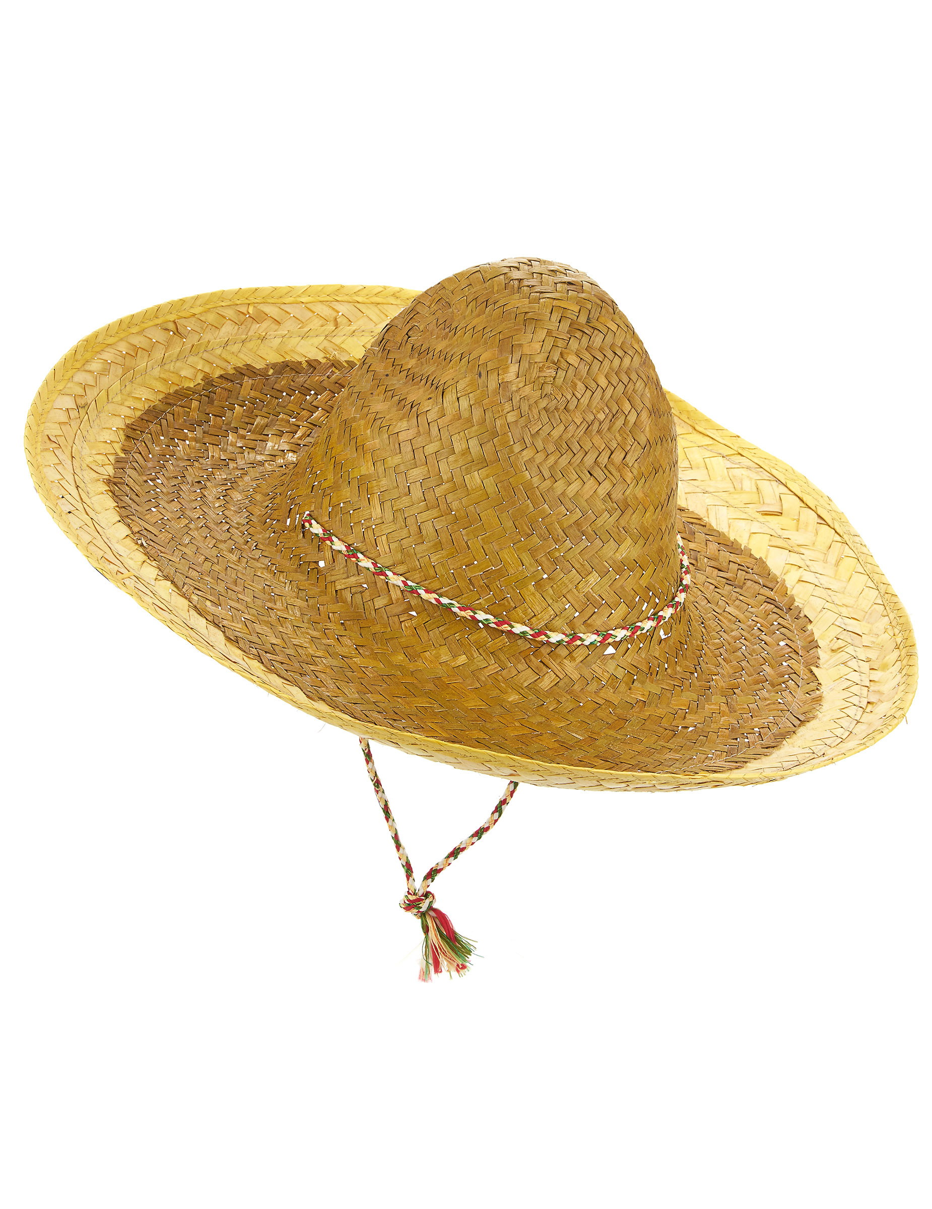 Sombrero mexicain jaune adulte