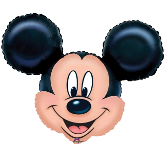 Ballon aluminium visage Mickey Mouse 69 x 53 cm