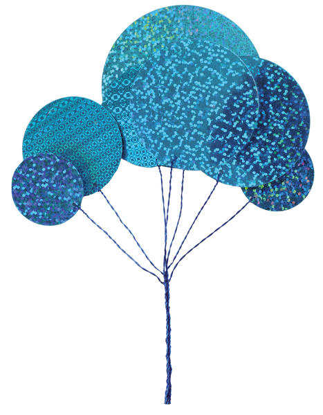 Bouquet métalliqueTurquoise