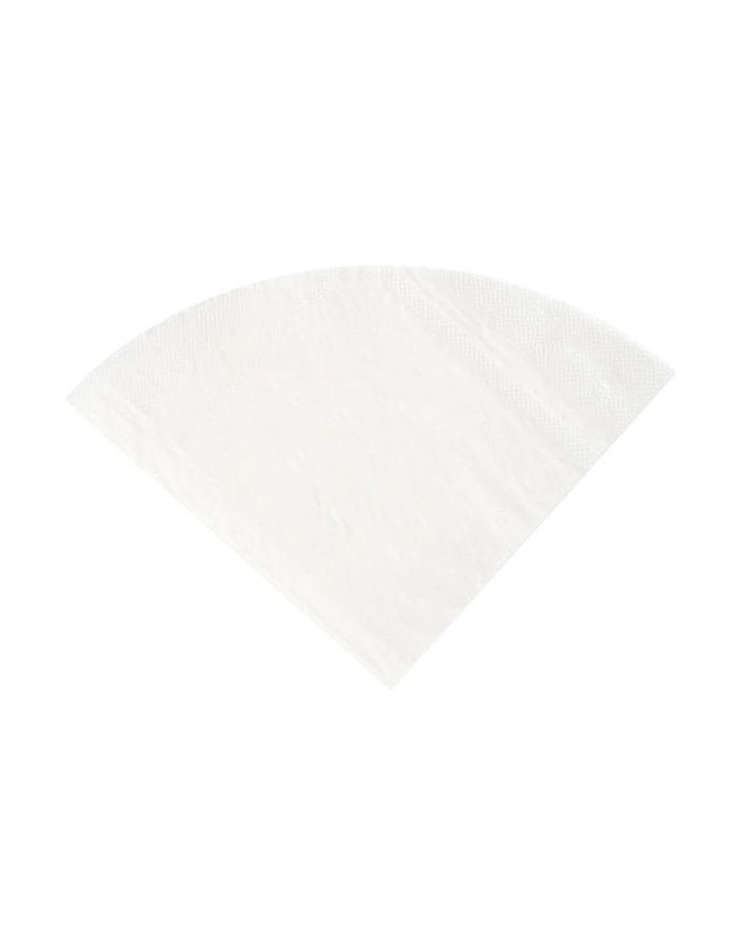 20 Serviettes en papier Blanche ronde 30 cm