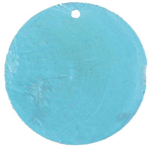 6 Marque-places nacreTurquoise