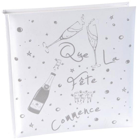 Livre D'or fête Blanc