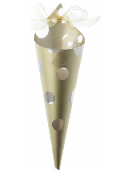 Cornet à dragée Or