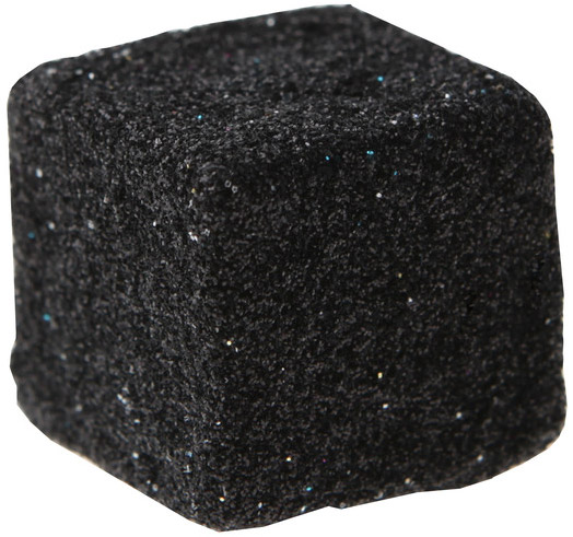 Cube pailletée Noir