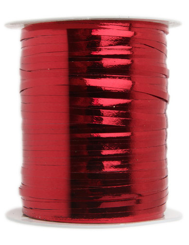 Bolduc brillant rouge 3 mm x 25 m