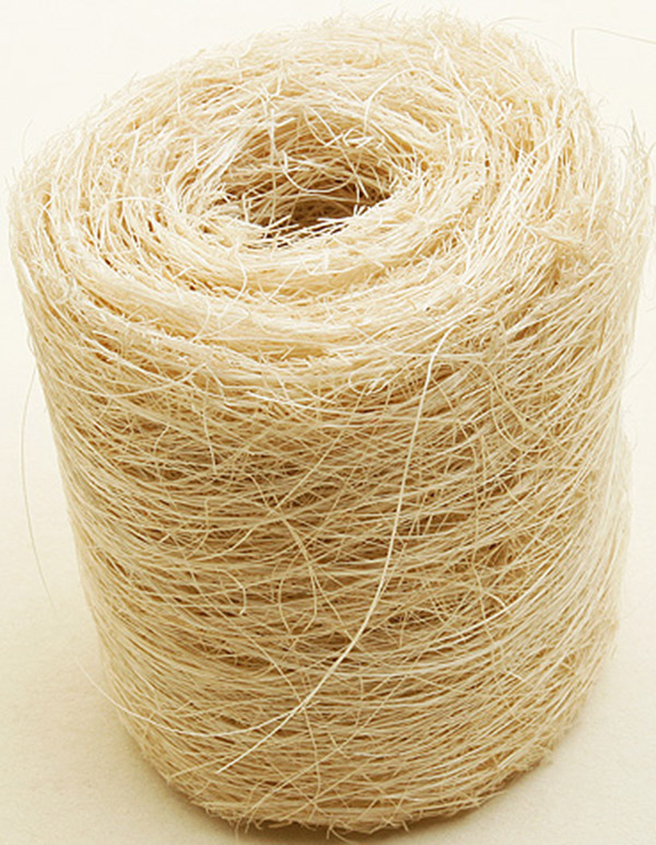 Ruban abaca ivoire
