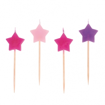 8 Bougies d'anniversaire Funky Fairy
