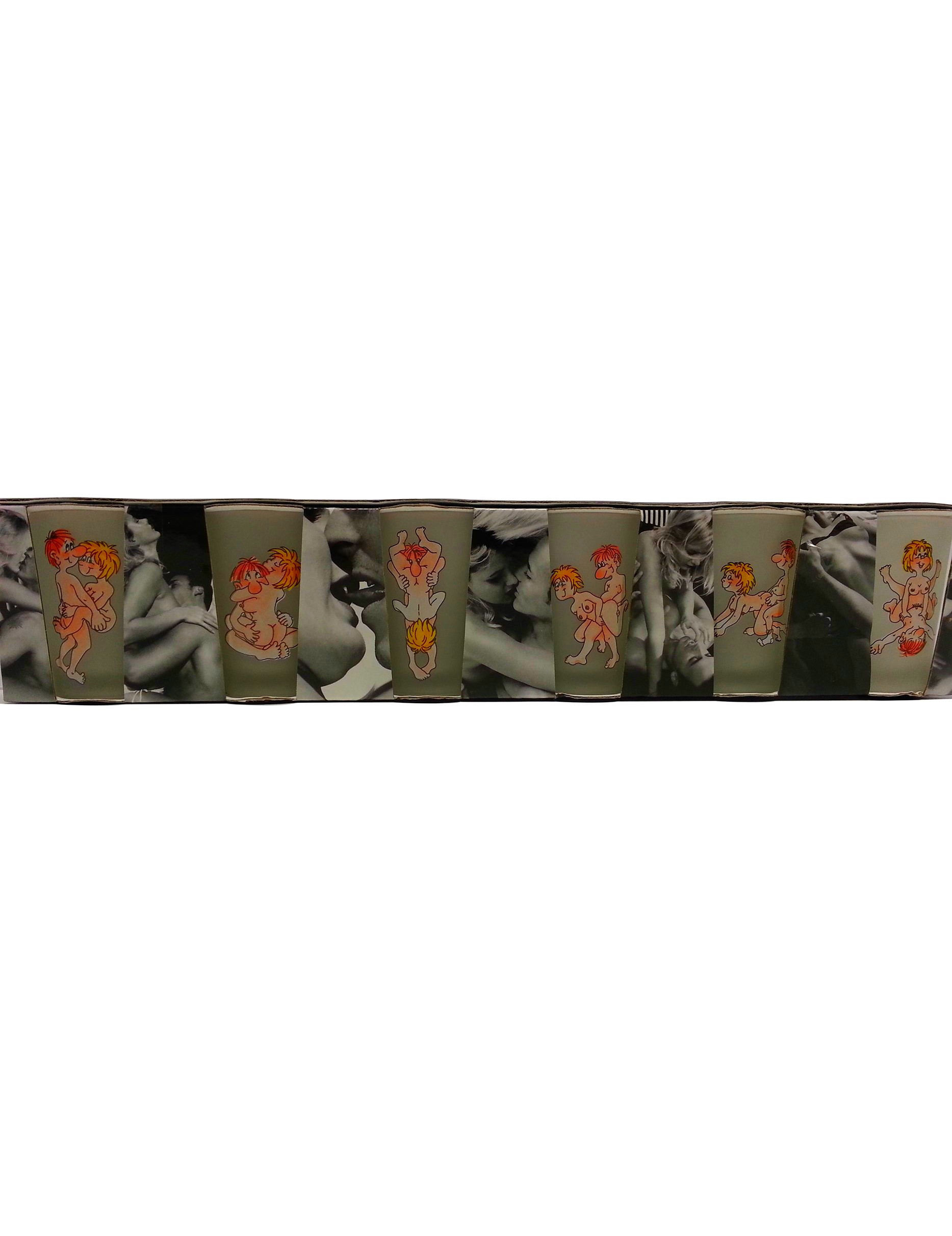 6 Verres à shooter Kama Sutra