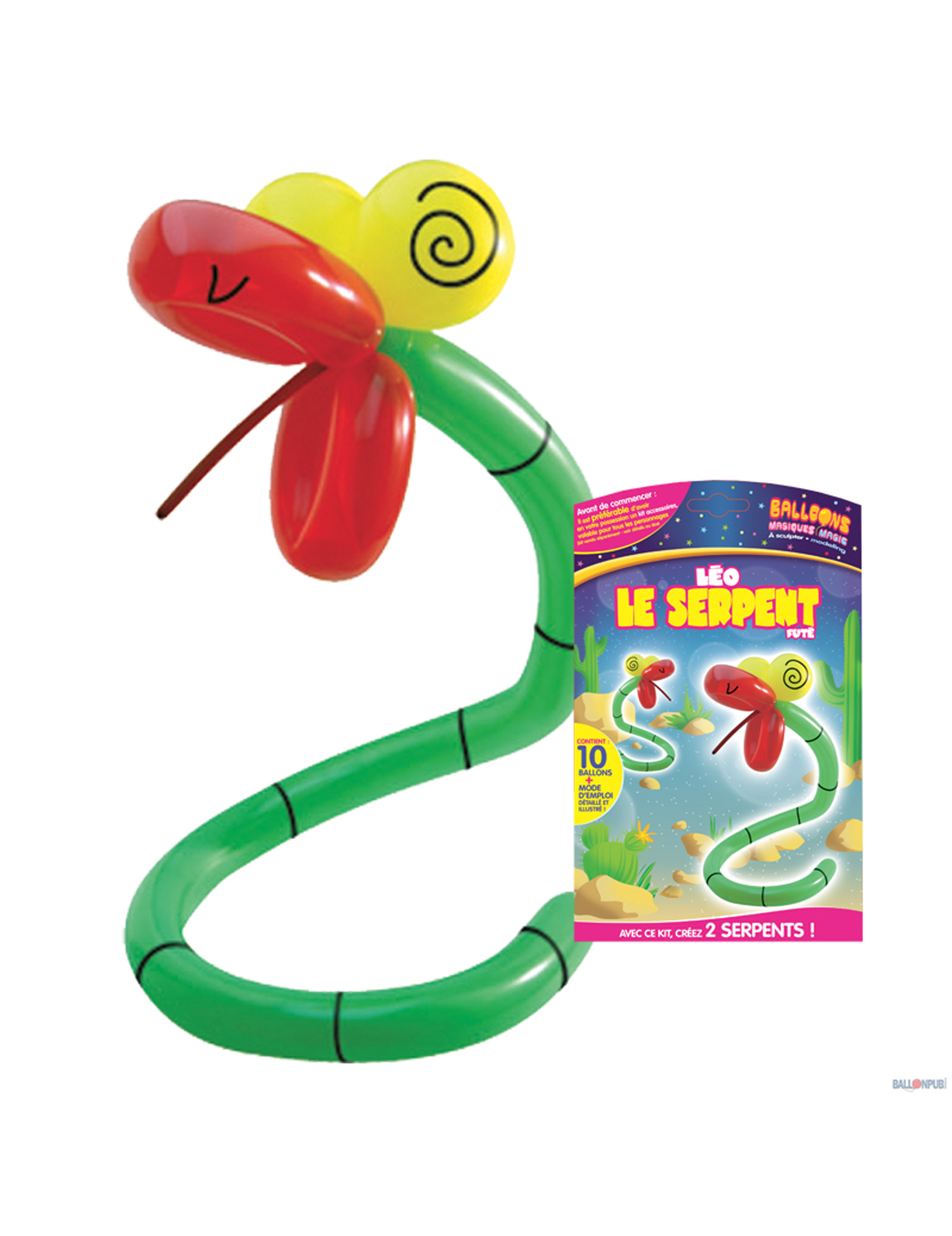 Kit ballon serpent