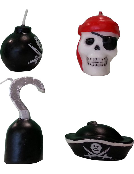 4 Bougies Pirate