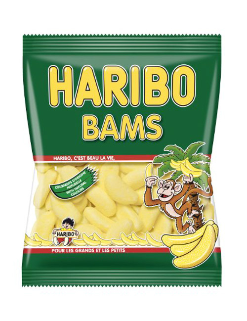 Sachet Bonbons Banane Haribo 120 g
