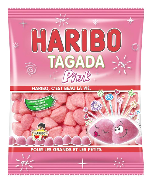Sachet Bonbons Tagada Pink