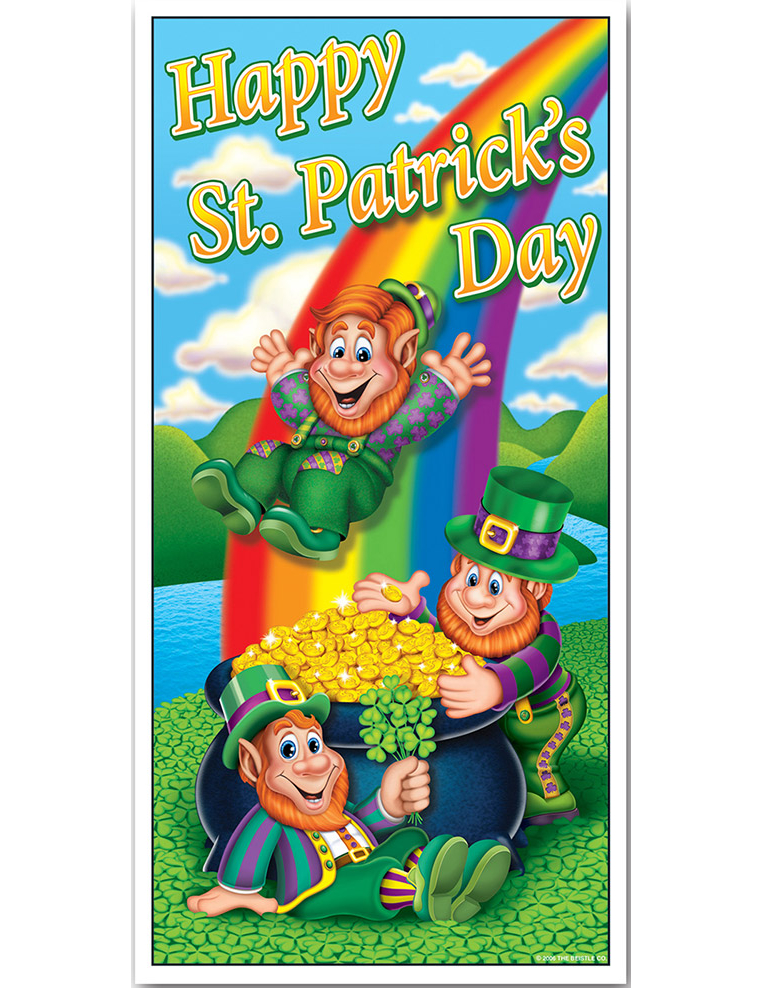 Décoration de porte Happy St-Patrick's Day