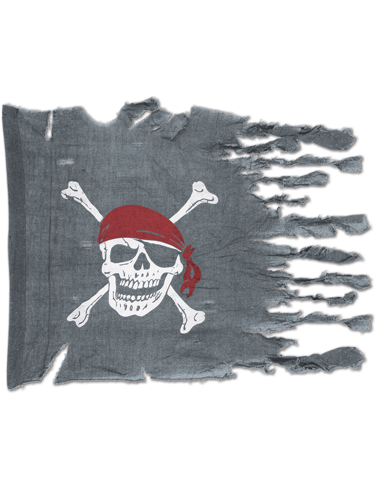 Drapeau de pirate usé