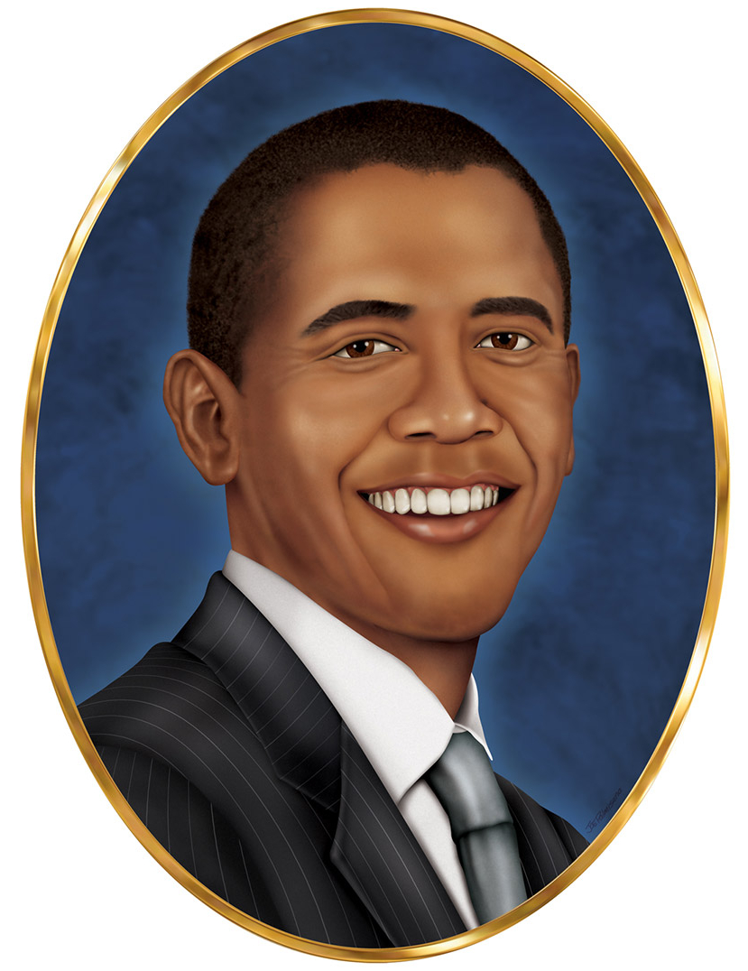 Décoration murale du portrait de Barack Obama