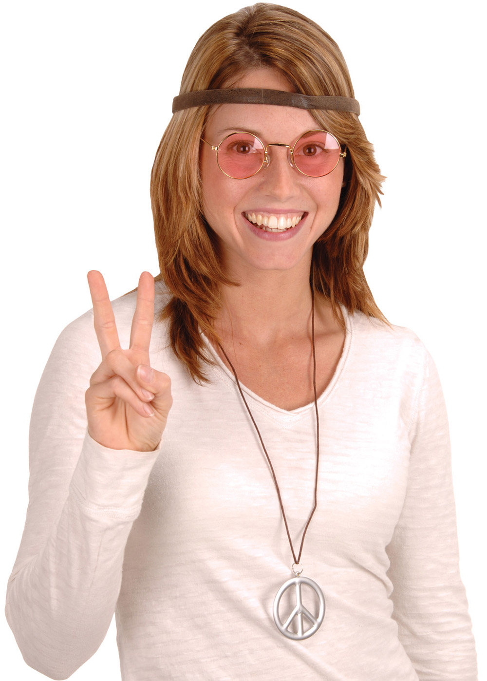 Kit hippie 3 accessoires adulte