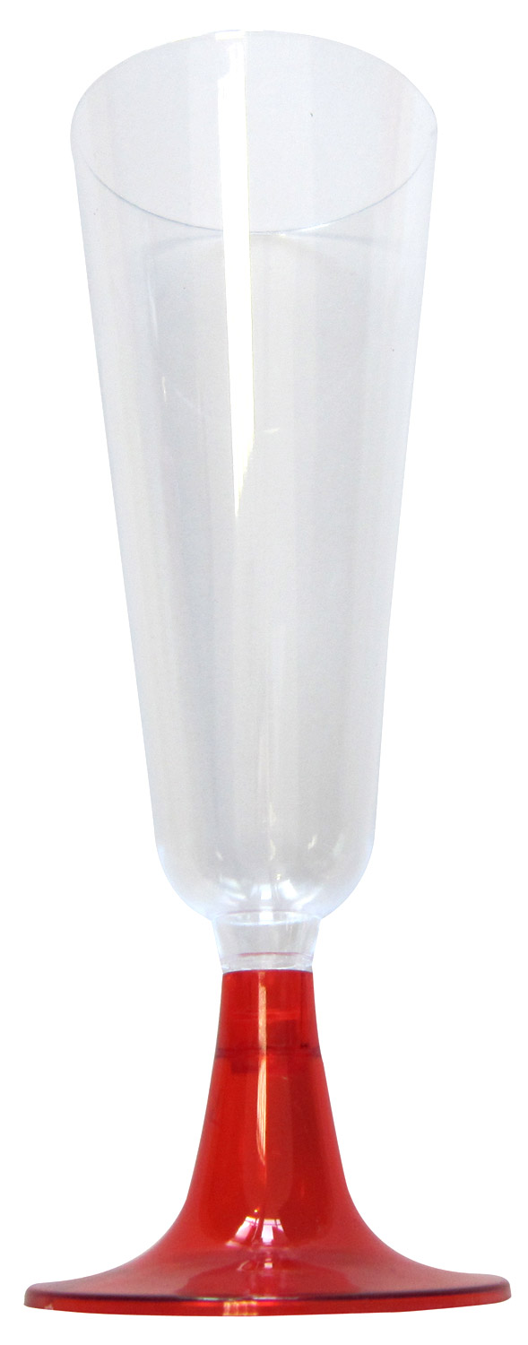 6 flûtes rouges 10 cl