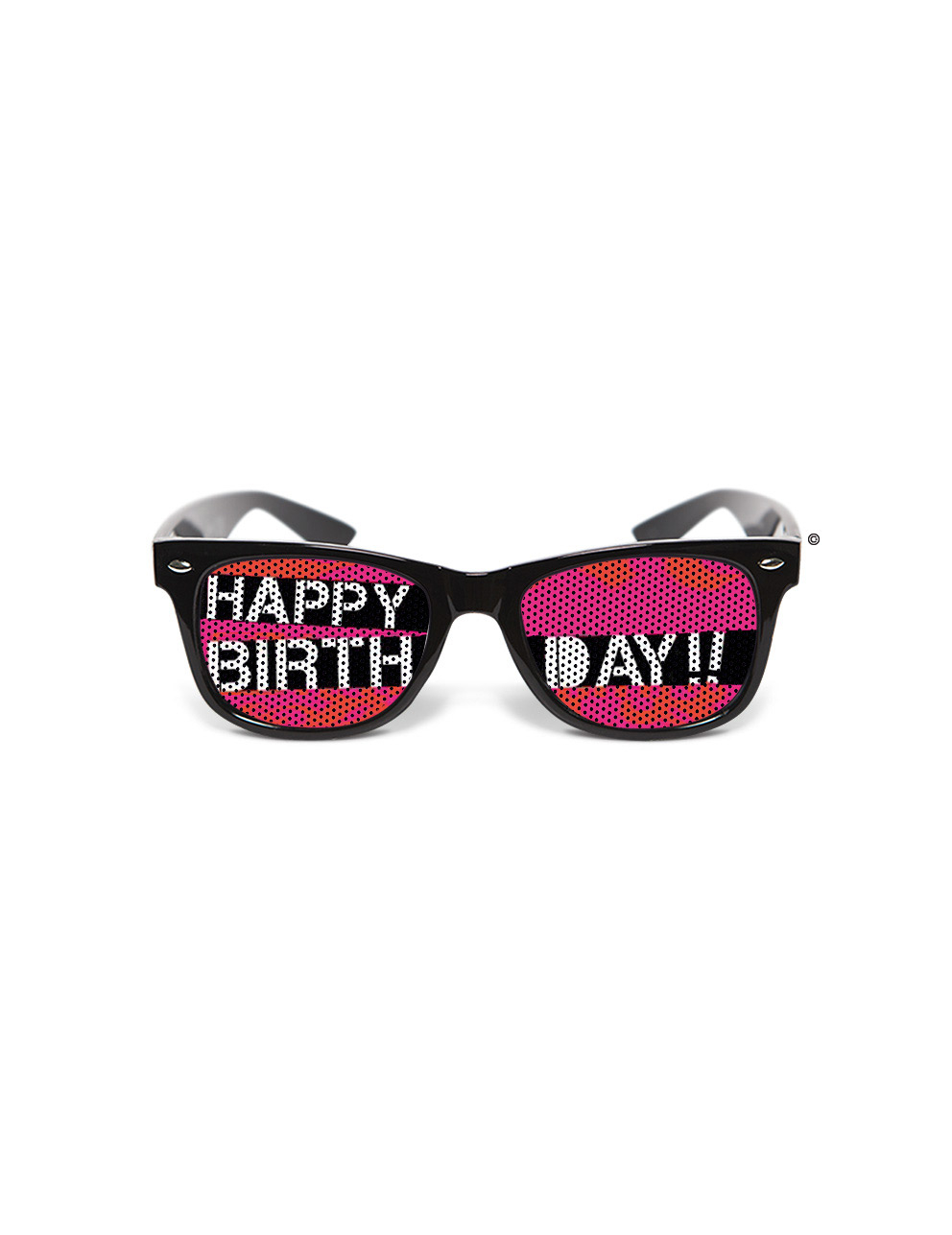 Lunettes humoristiques Happy Birthday