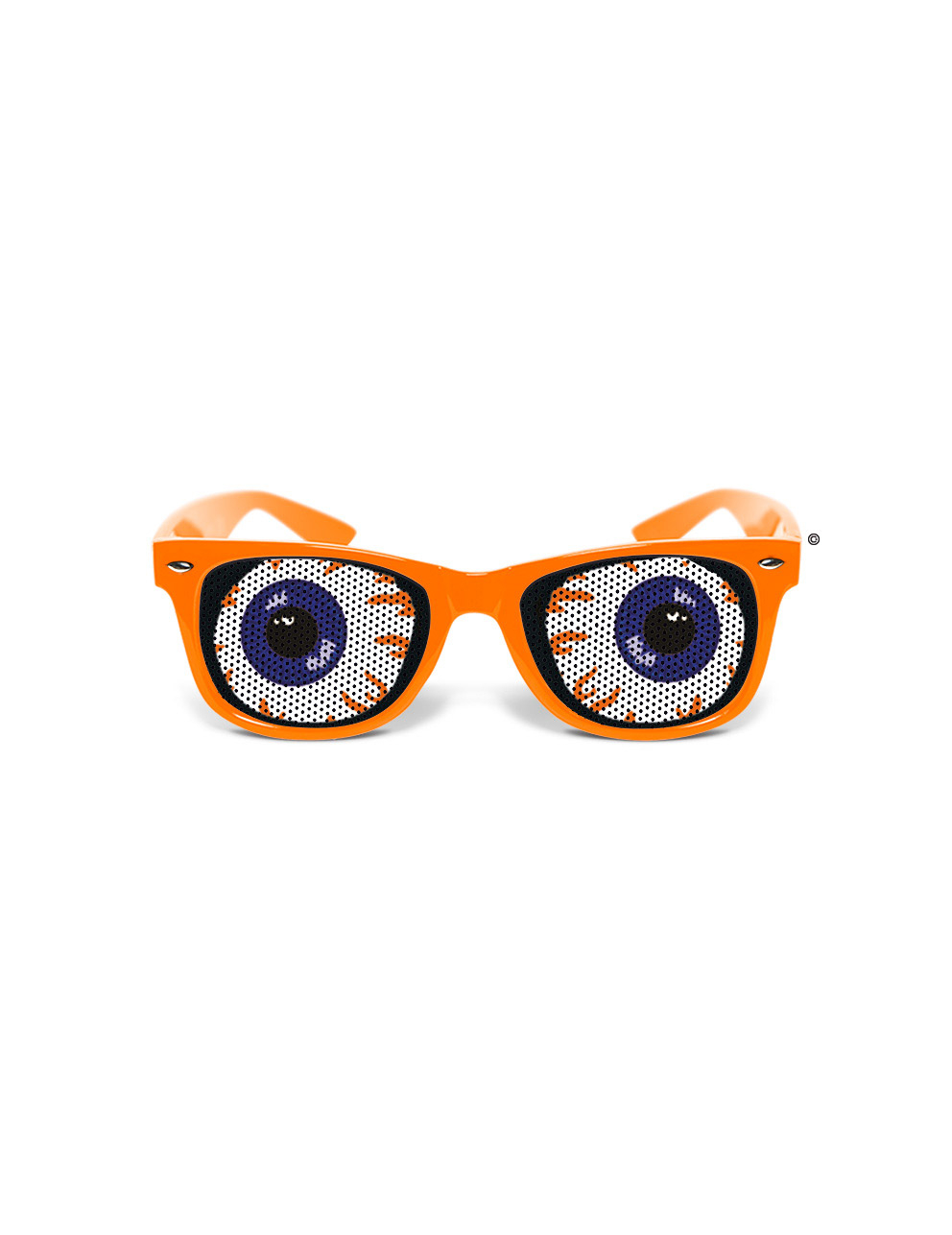 Lunettes humoristiques Mishka orange