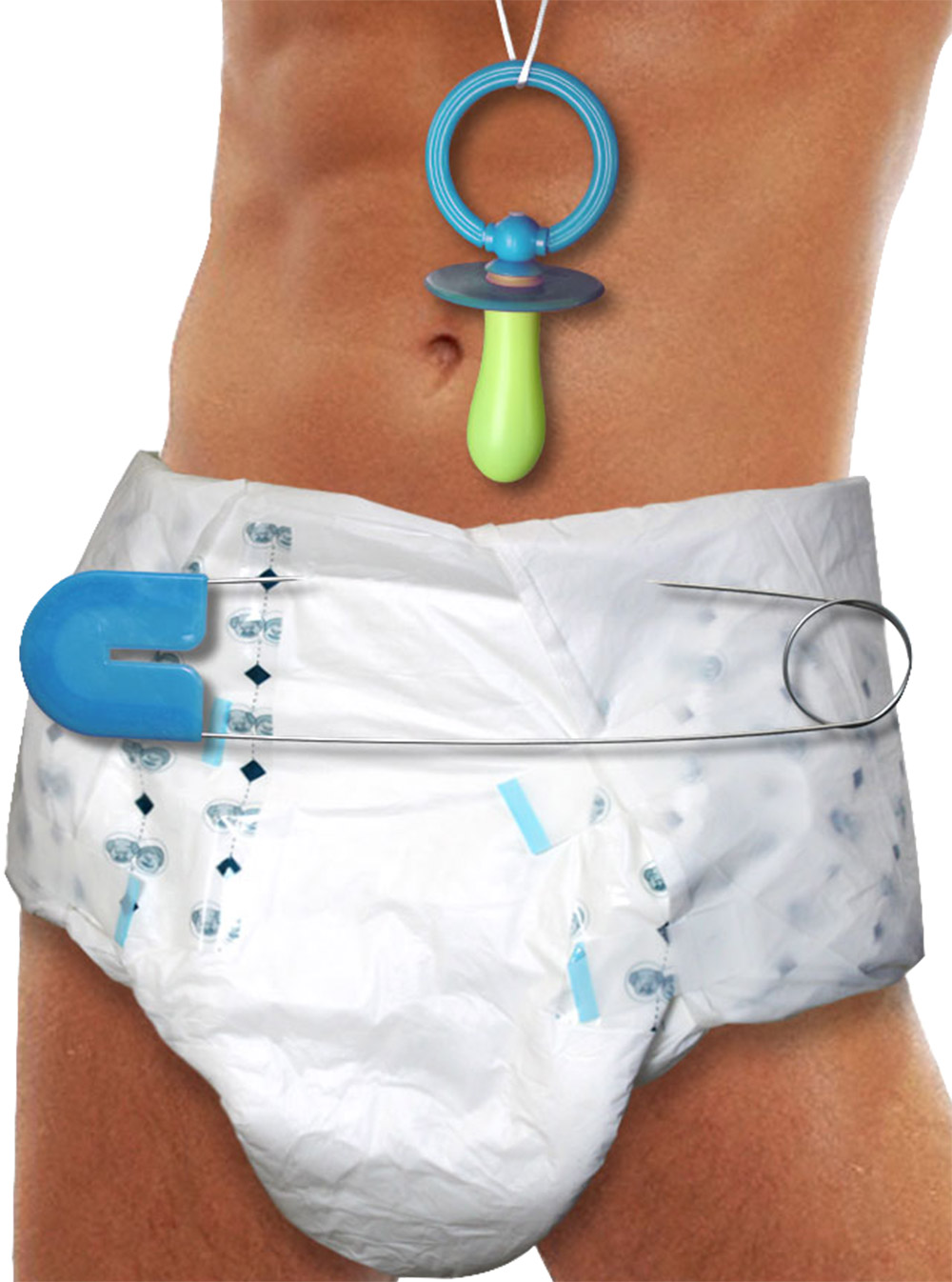 Kit bébé enterrement de vie de garçon