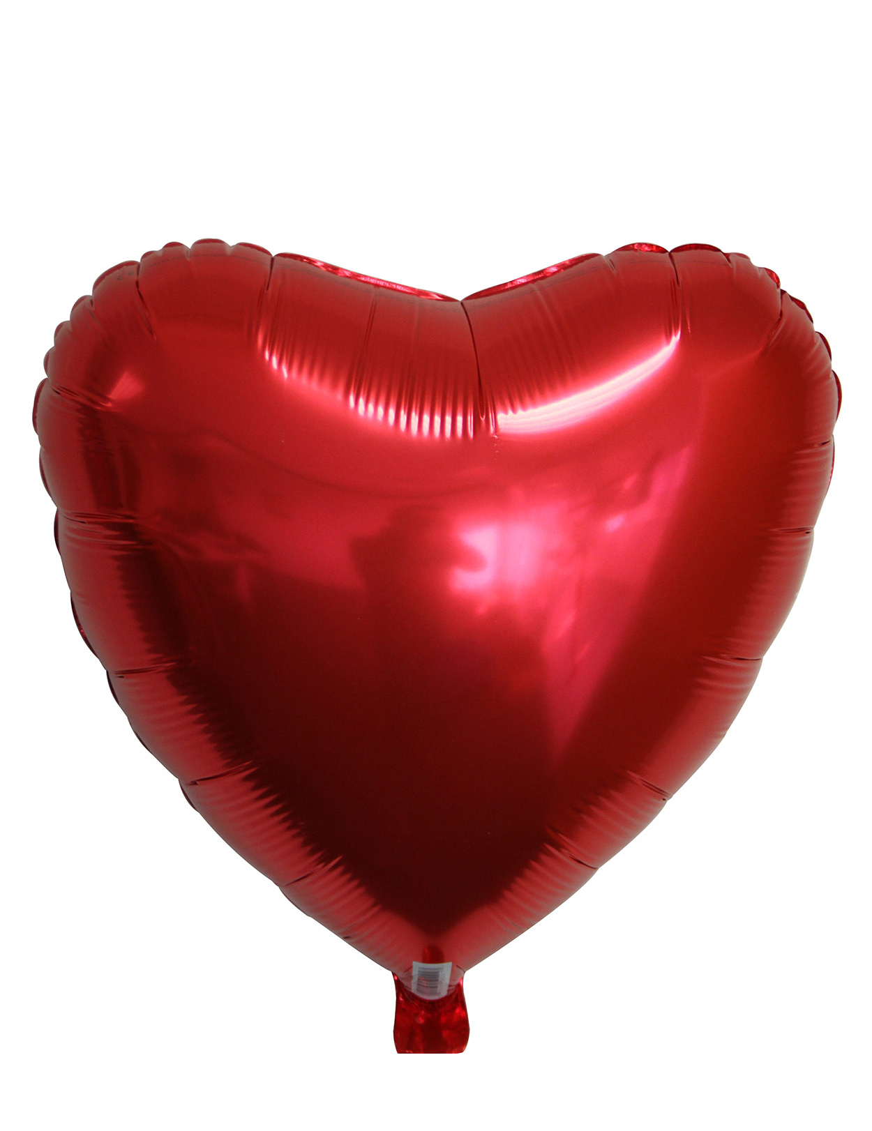 Ballon aluminium coeur rouge métallisé 45 cm