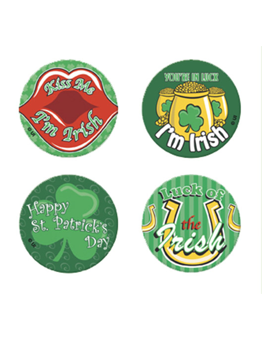 4 pins Saint-Patrick