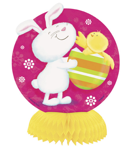 4 centre de table Lapin Rigolo