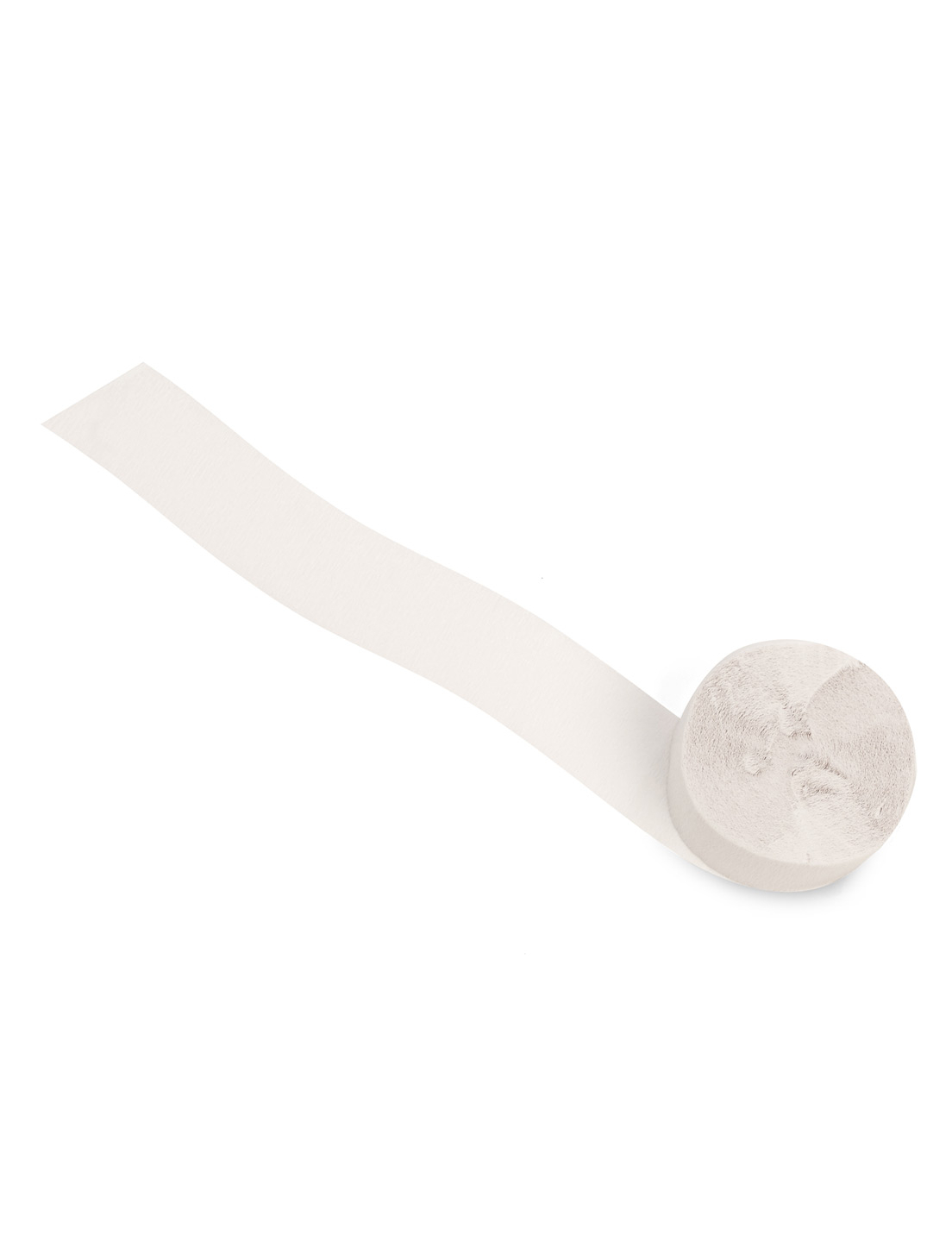 Rouleau papier crépon blanc