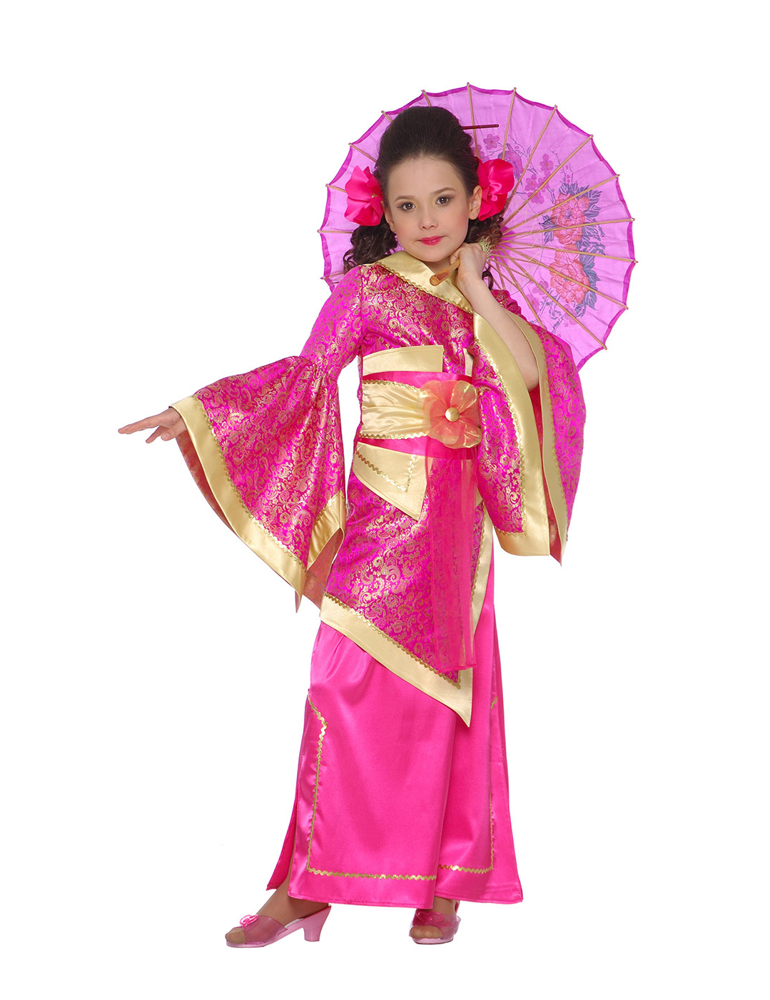Déguisement princesse japonaise enfant fille