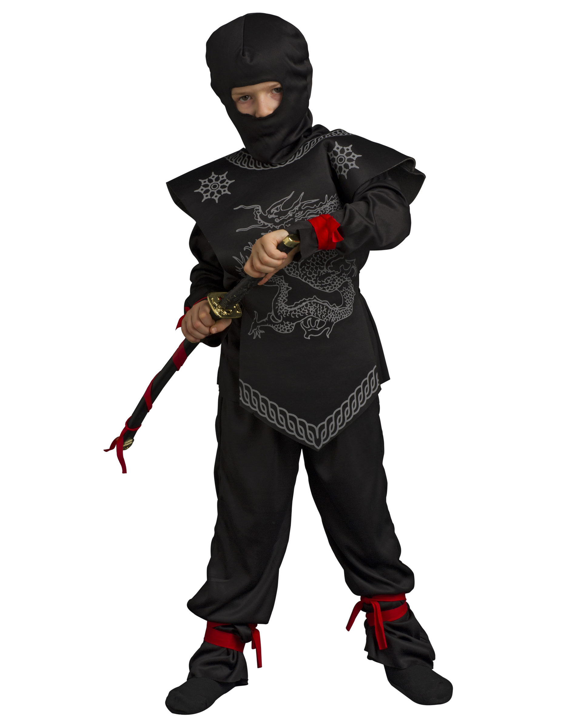 Déguisement ninja noir enfant garçon