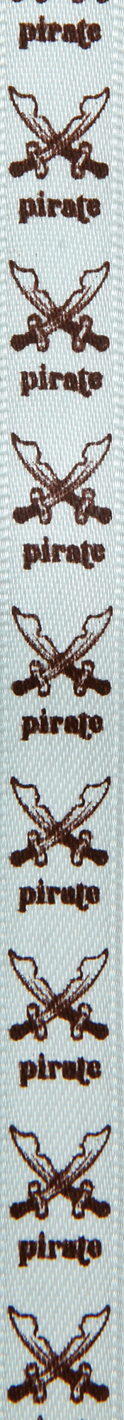 Ruban pirate bleu ciel