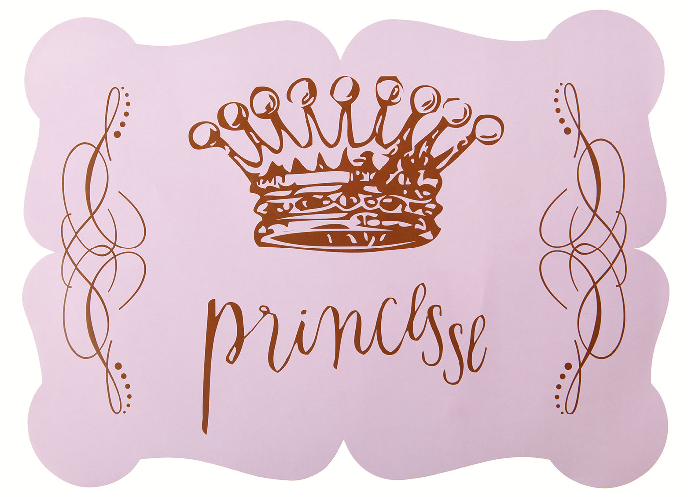 Sets de table princesse rose