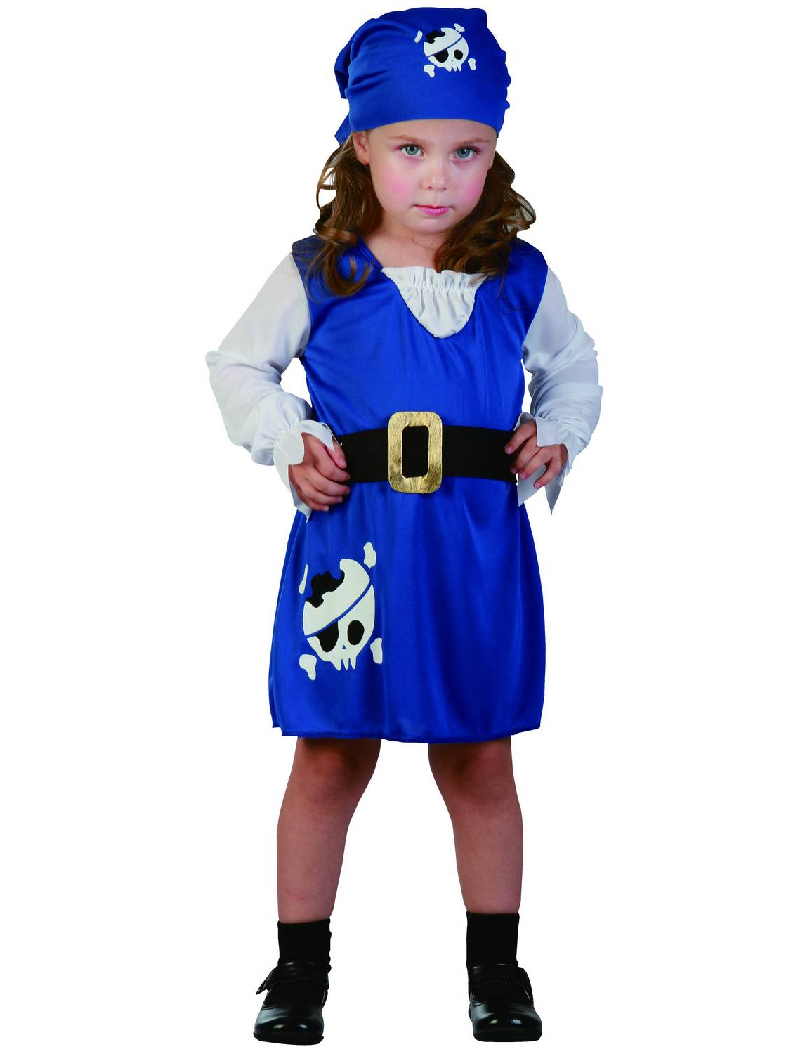 Déguisement pirate fille bleue