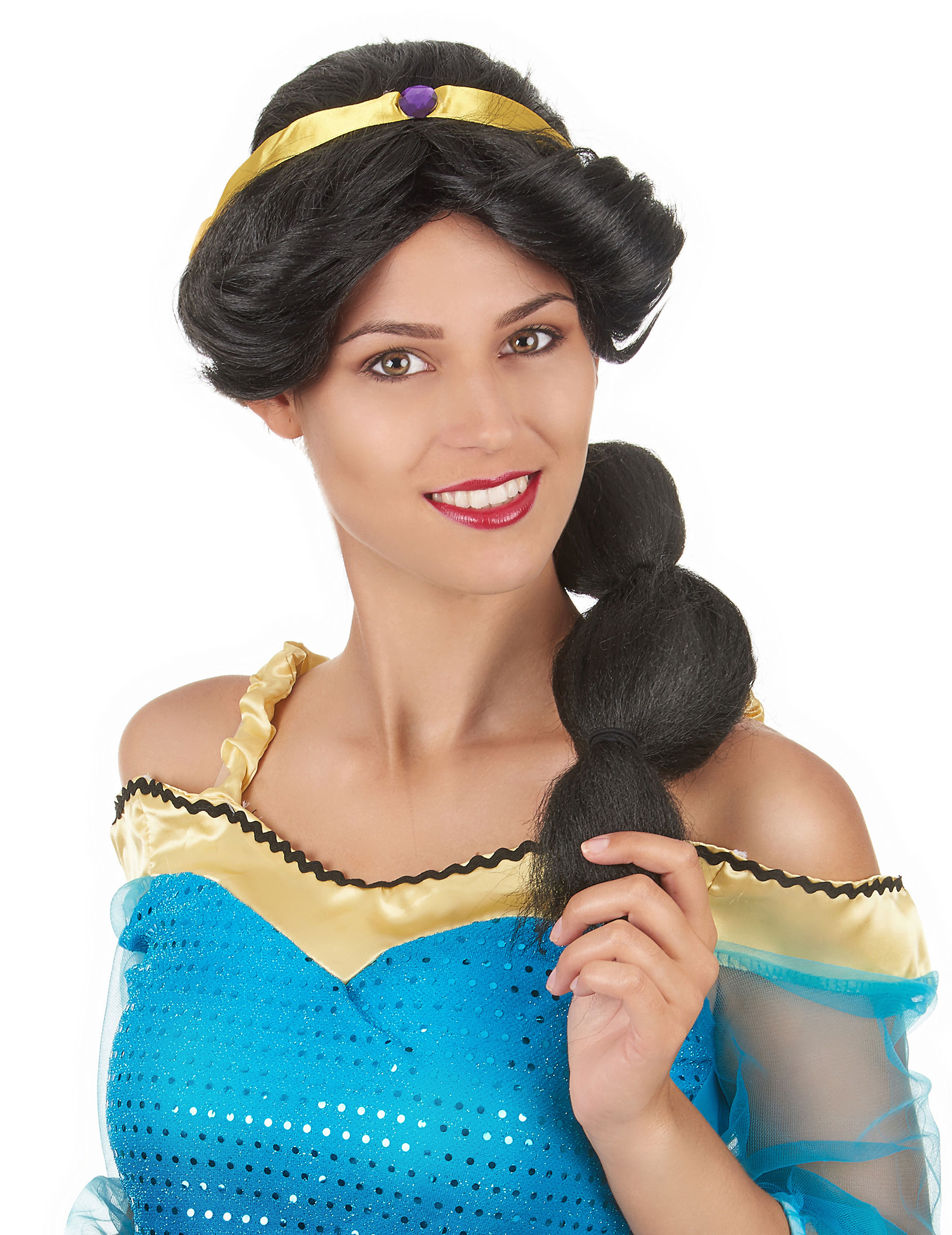 Perruque princesse orientale femme