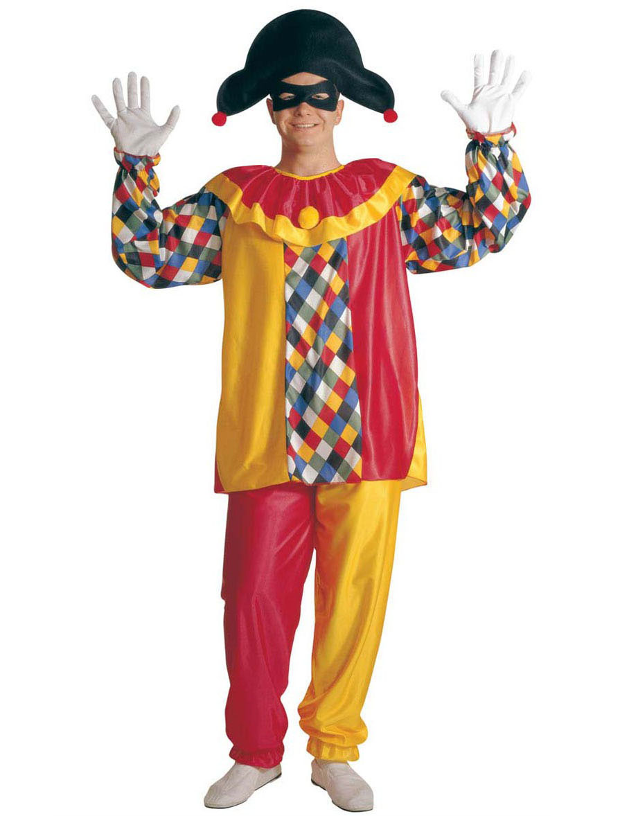 Déguisement arlequin adulte