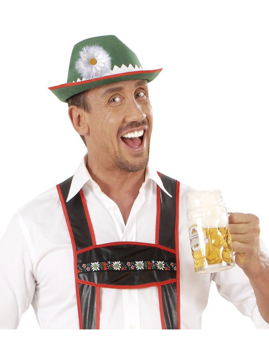 Chapeau bavarois avec marguerite adulte