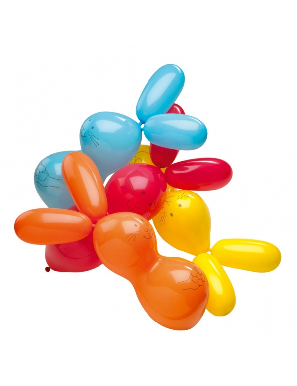 4 Ballons lapins