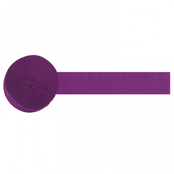 Rouleau papier crépon violet