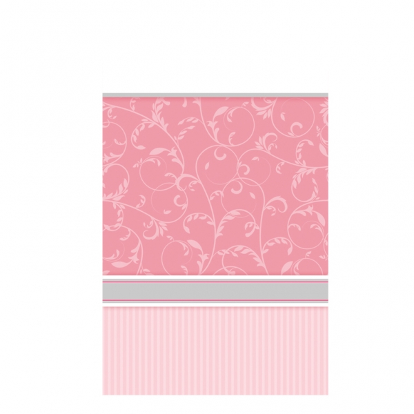 Nappe Communion fille rose
