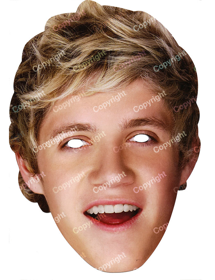 Masque carton Niall Horan One Direction