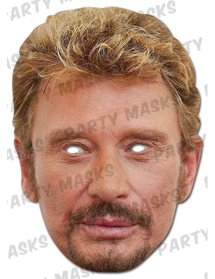 Masque Johnny Hallyday